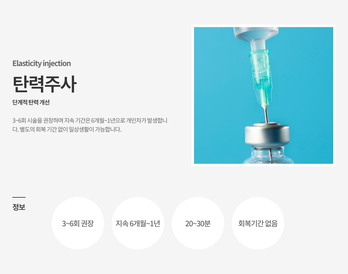 탄력주사